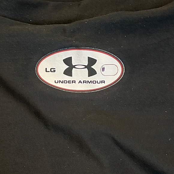 Under Armour Men’s Black Long Sleeve Compression Shirt - Picture 5 of 9